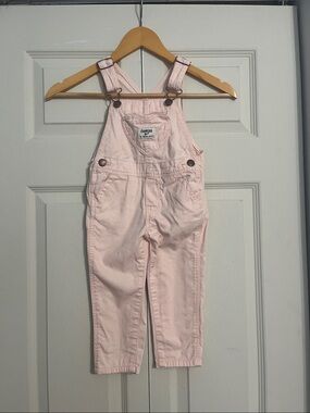 OshKosh B'gosh Pale Pink Toddler Overalls